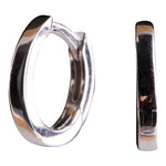 Silber Rhodinierter Ohrstecker