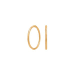 8kt. Gold Ohrring 15mm