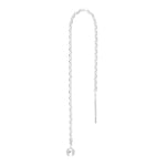 Rhod. Silberohrring PIERCE52 1 Stck.