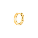 SON goldpl. silver hoop 12,5mm 1 pc.