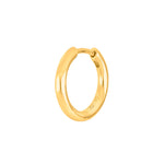 SON goldpl. silver hoop 15mm 1 pc.