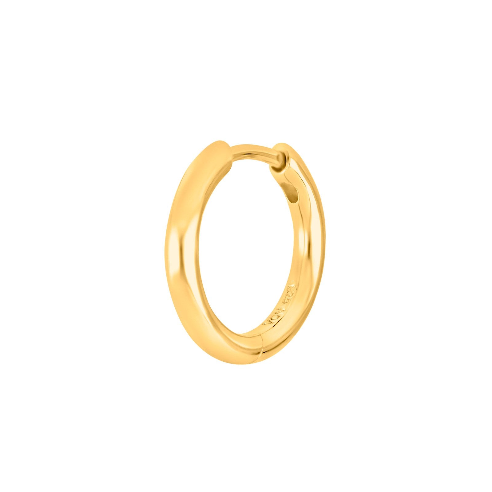 SON goldpl. silver hoop 15mm 1 pc.