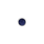 SON Rhod. Silver earring