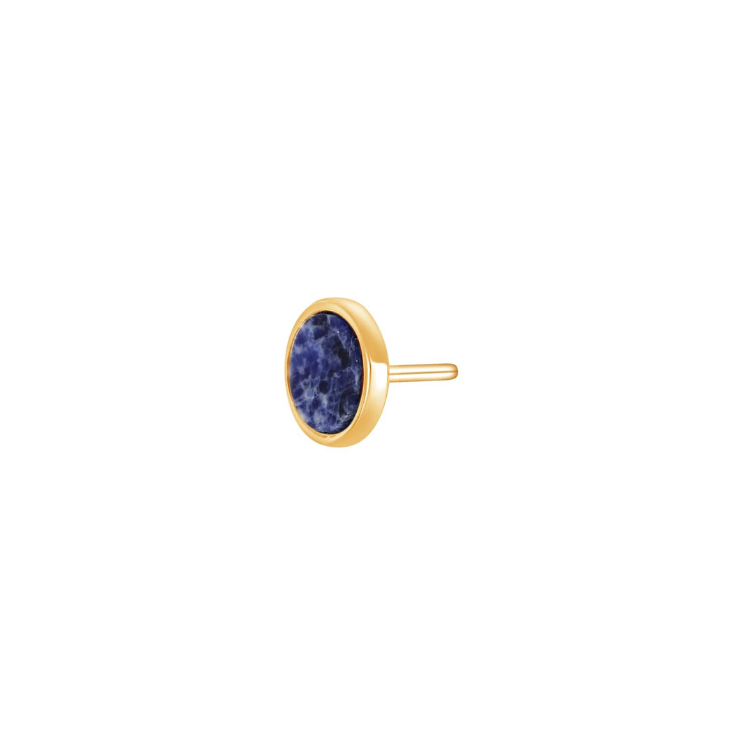 SON Gold-plated silver earring