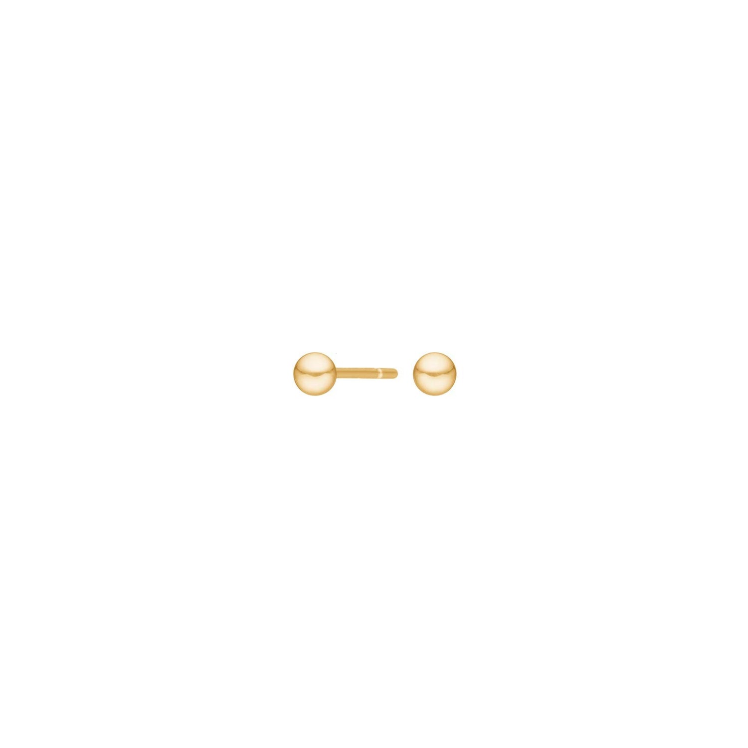 Verg. Silberohrringe Ball 3mm
