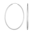Silber Creole 40mm HOOPS52