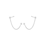 Rhod. silver earrings CANDY52