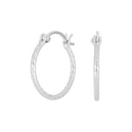 Rhod. Silberohrringe NICE52 1,6mm