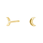 Forg. silver earrings CHARM52 moon