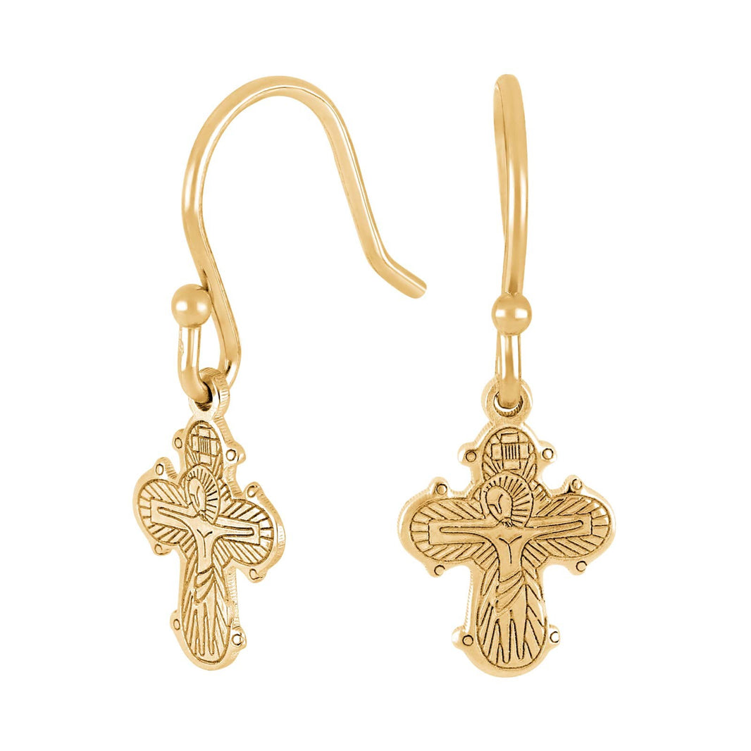 Goldpl. silver earrings dagmarkors