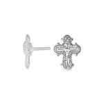 Rhod. silver earrings dagmarkors