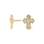 Goldpl. silver earrings dagmarkors