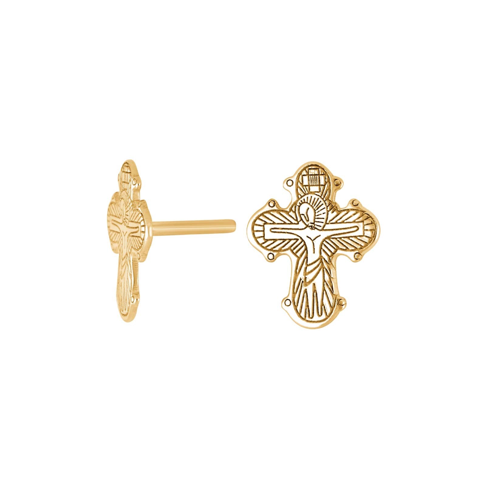 Goldpl. silver earrings dagmarkors
