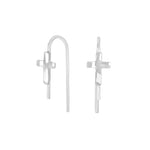 Rhd. silver studs BUY52 cross