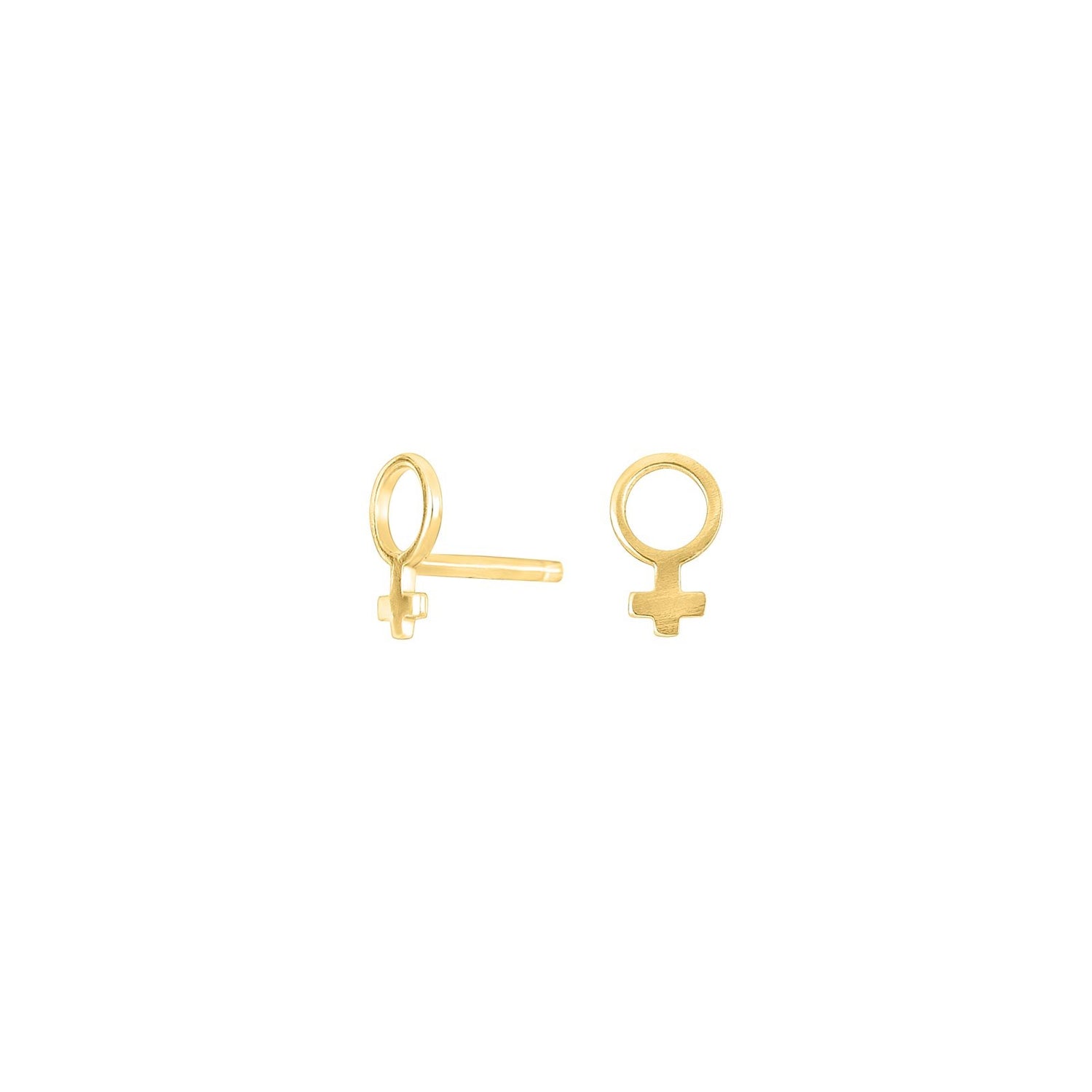 Vergoldeter Silber Ohrring BUY52