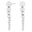 Silver earrings MAMBO52