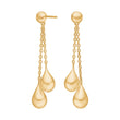 Silver ear hangers DROPS52