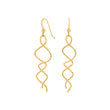 Silver earring SPIN52
