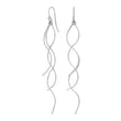 Silver earring SPIN52