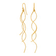 Silver earring SPIN52