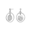 Silver earring TREASURE52