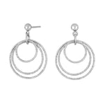 Rhd. silver ear studs ADD52