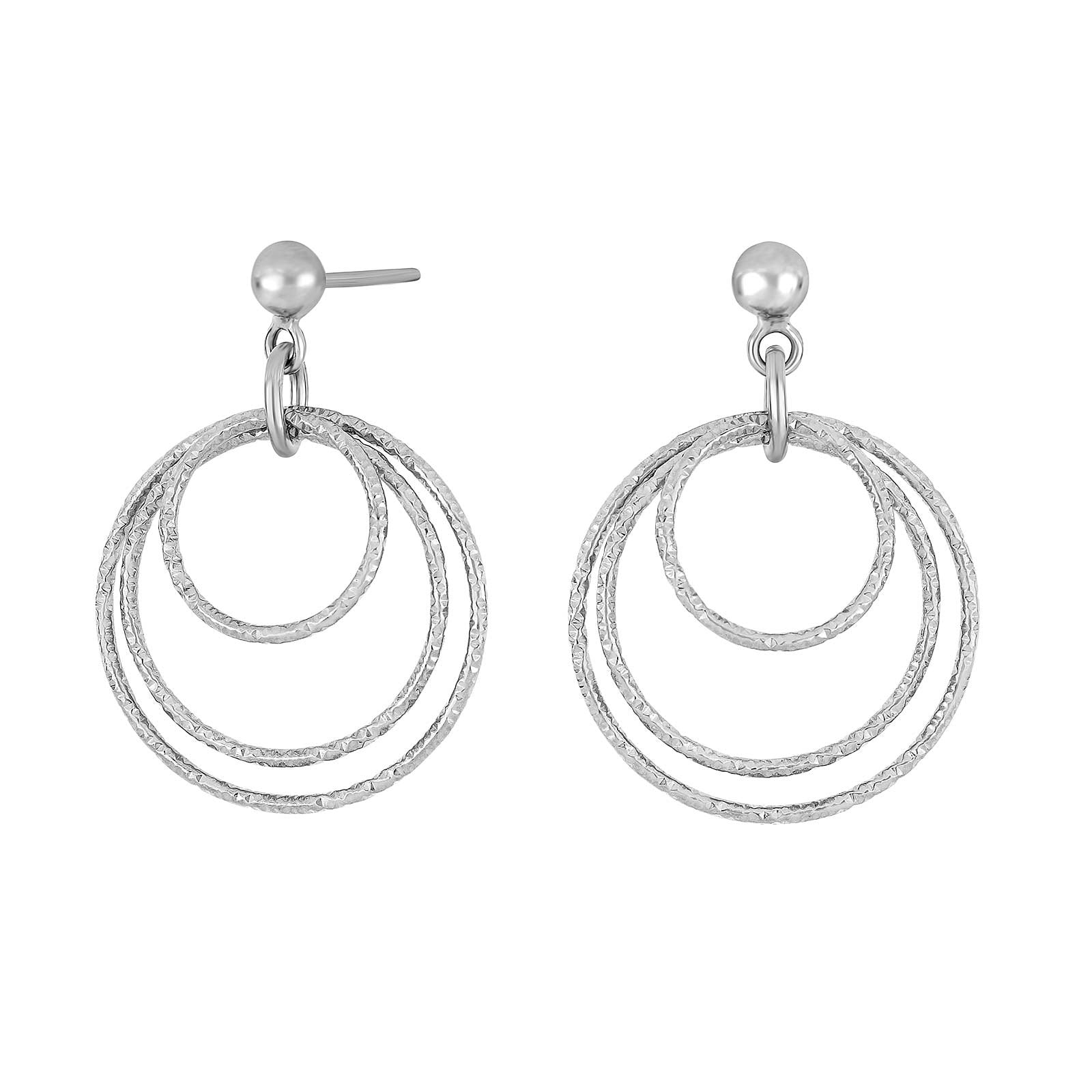 Rhd. silver ear studs ADD52