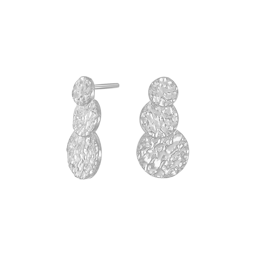 Silver earrings POP52