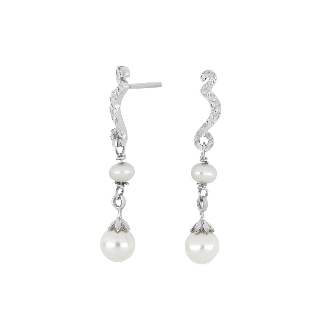 Silver ear hangers SPACE52 1