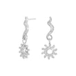 Silver ear hangers SPACE52 2