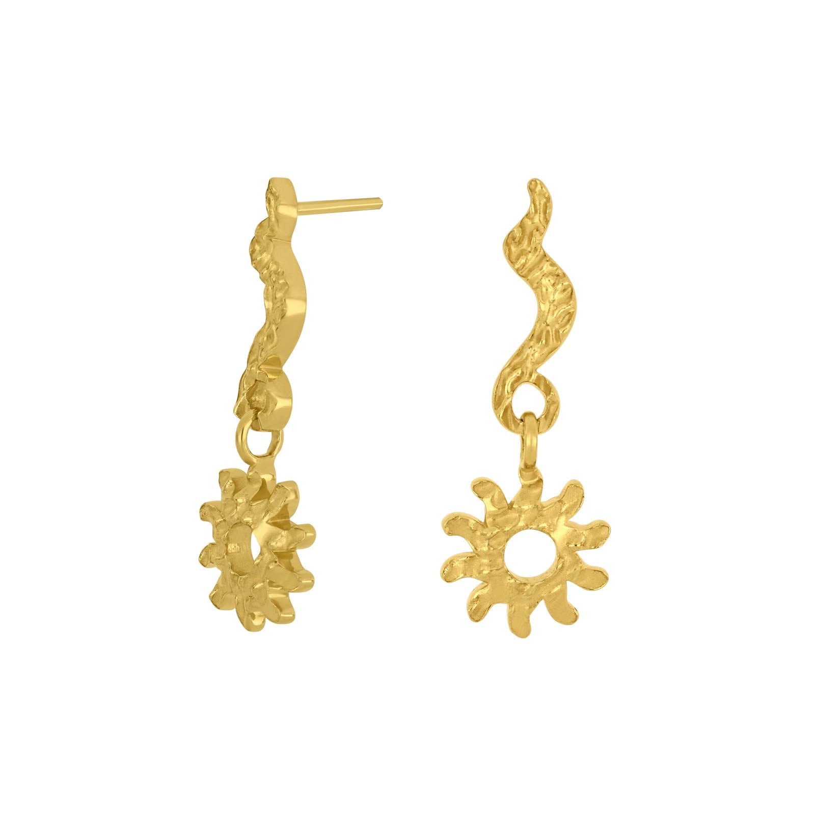 Silver ear hangers SPACE52 2