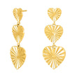 Silver earrings heart ACTOR52
