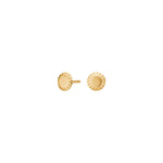 Silver stud earrings sun UNIVERSE52
