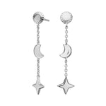 Silver earrings UNIVERSE52