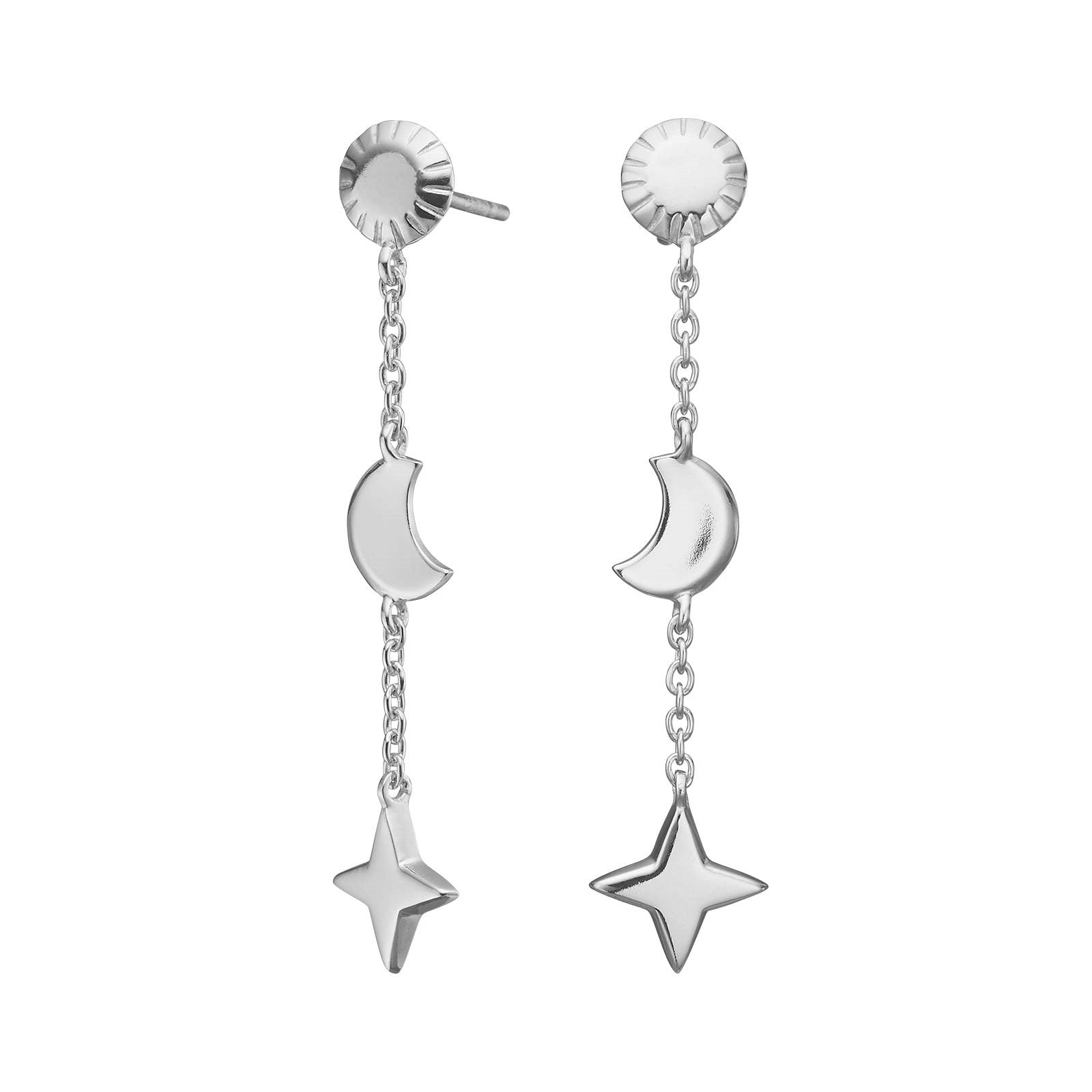 Silver earrings UNIVERSE52