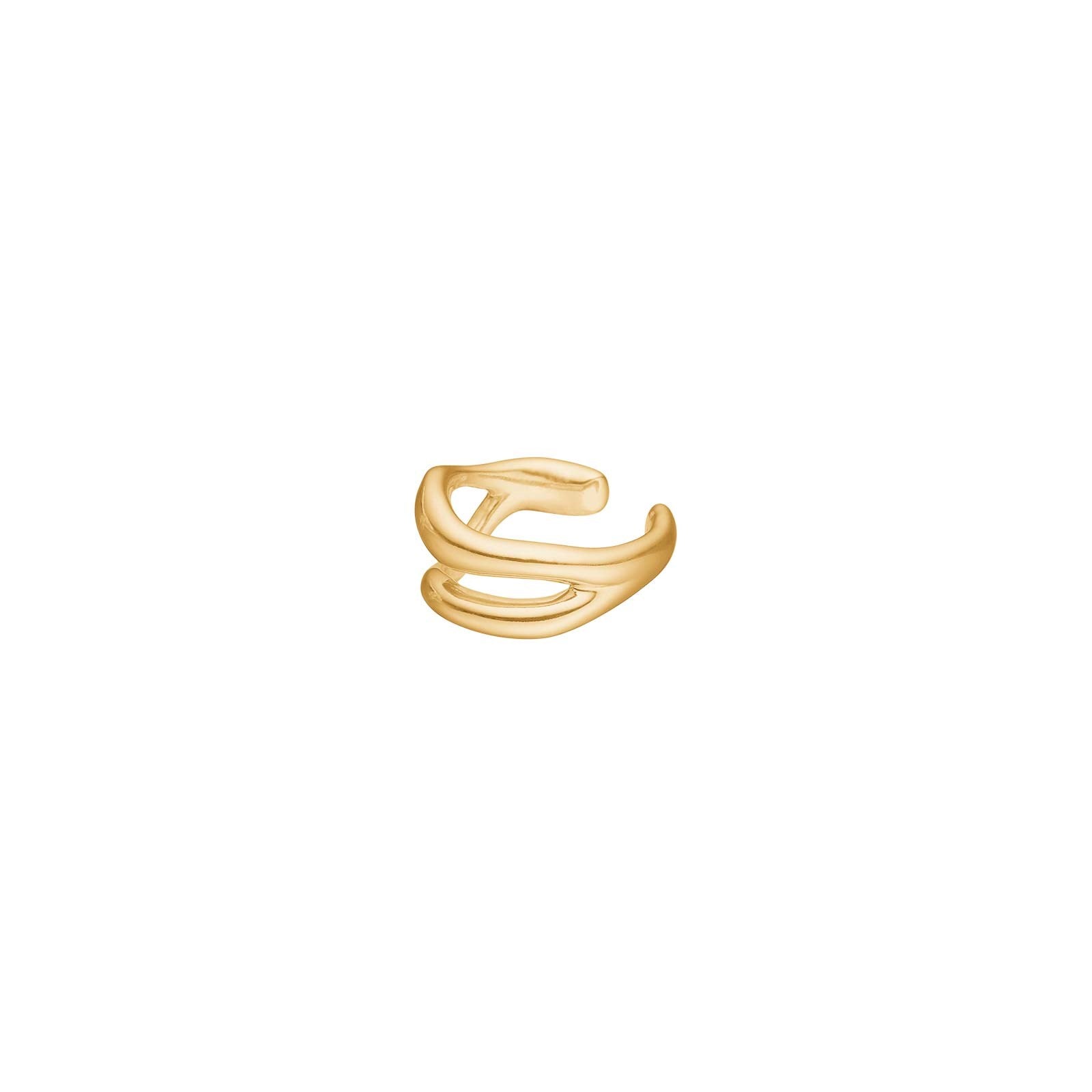 Silver ear cuff FLUID52