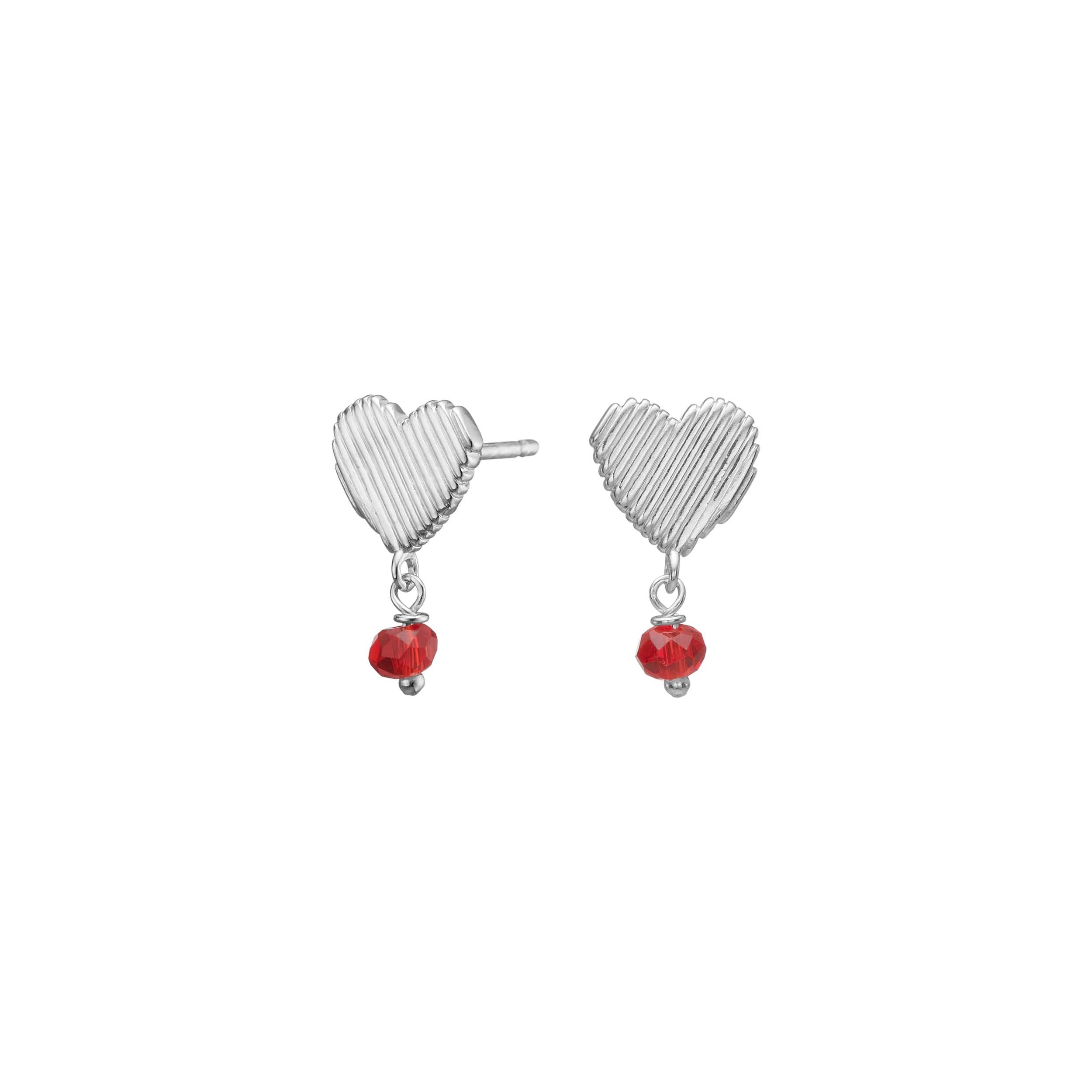 Earrings heart BRODERIE52