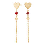 Earhanger heart BRODERIE52