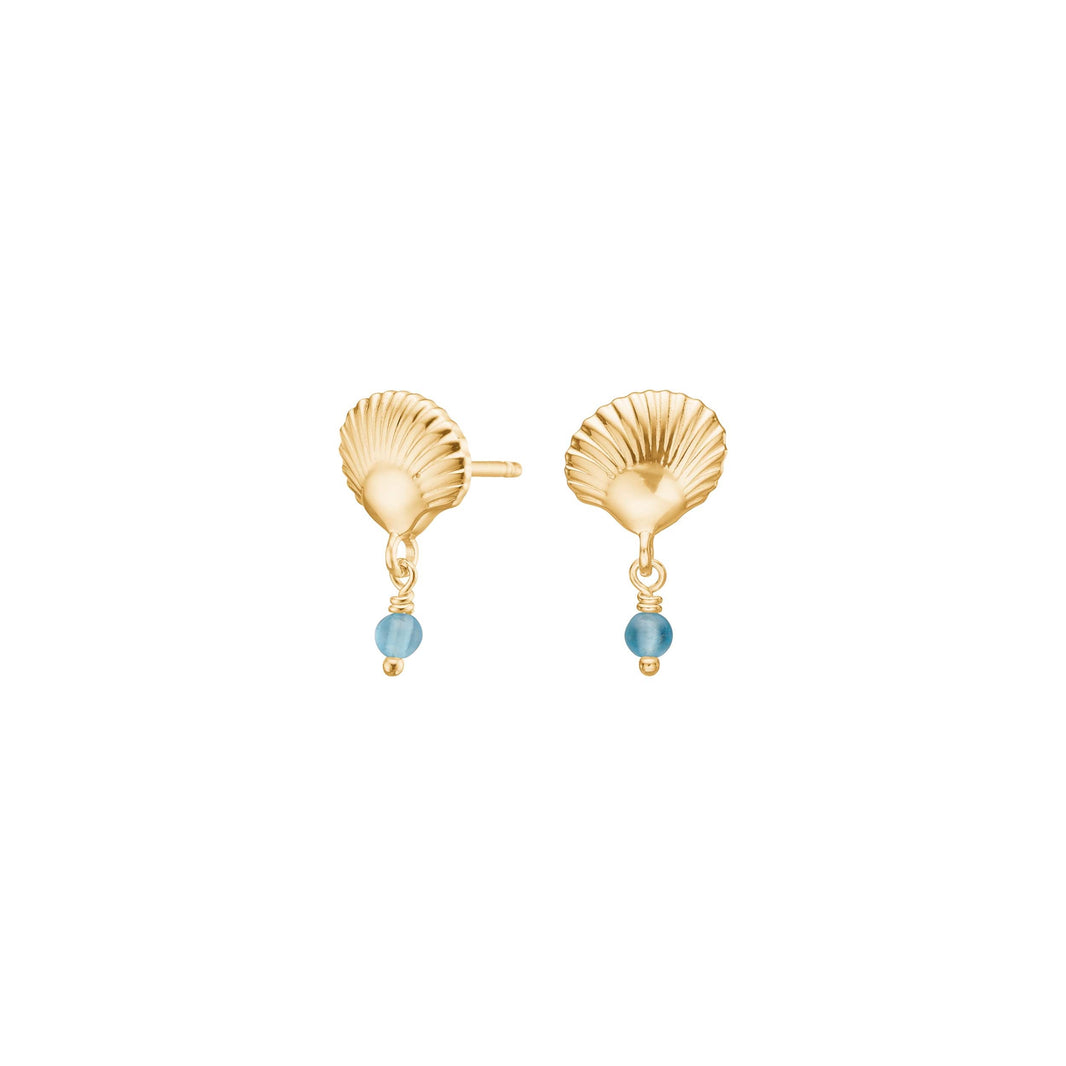 Earrings shell SEASIDE52 - Gold plated