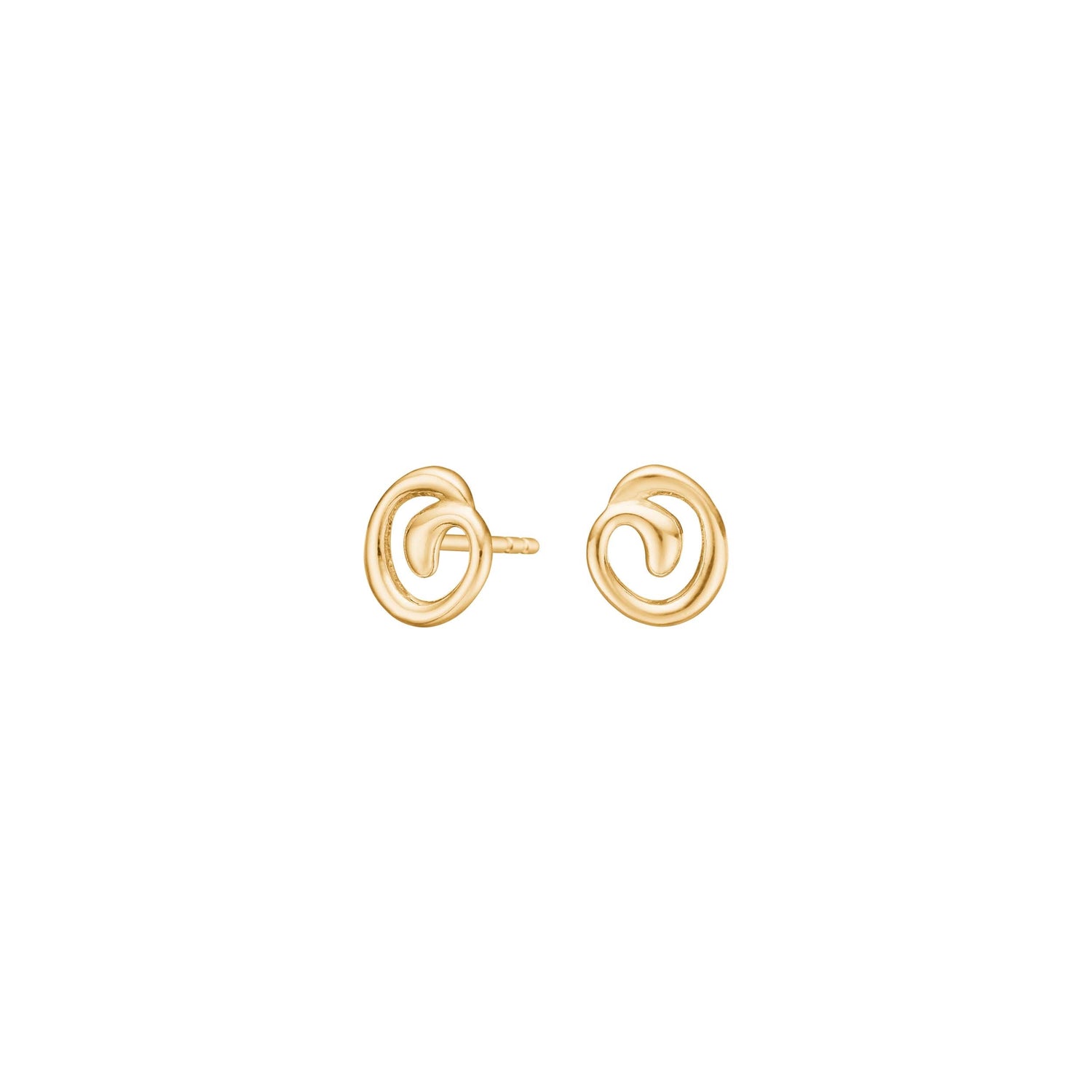 Ohrstecker klein AURA52 - Vergoldet