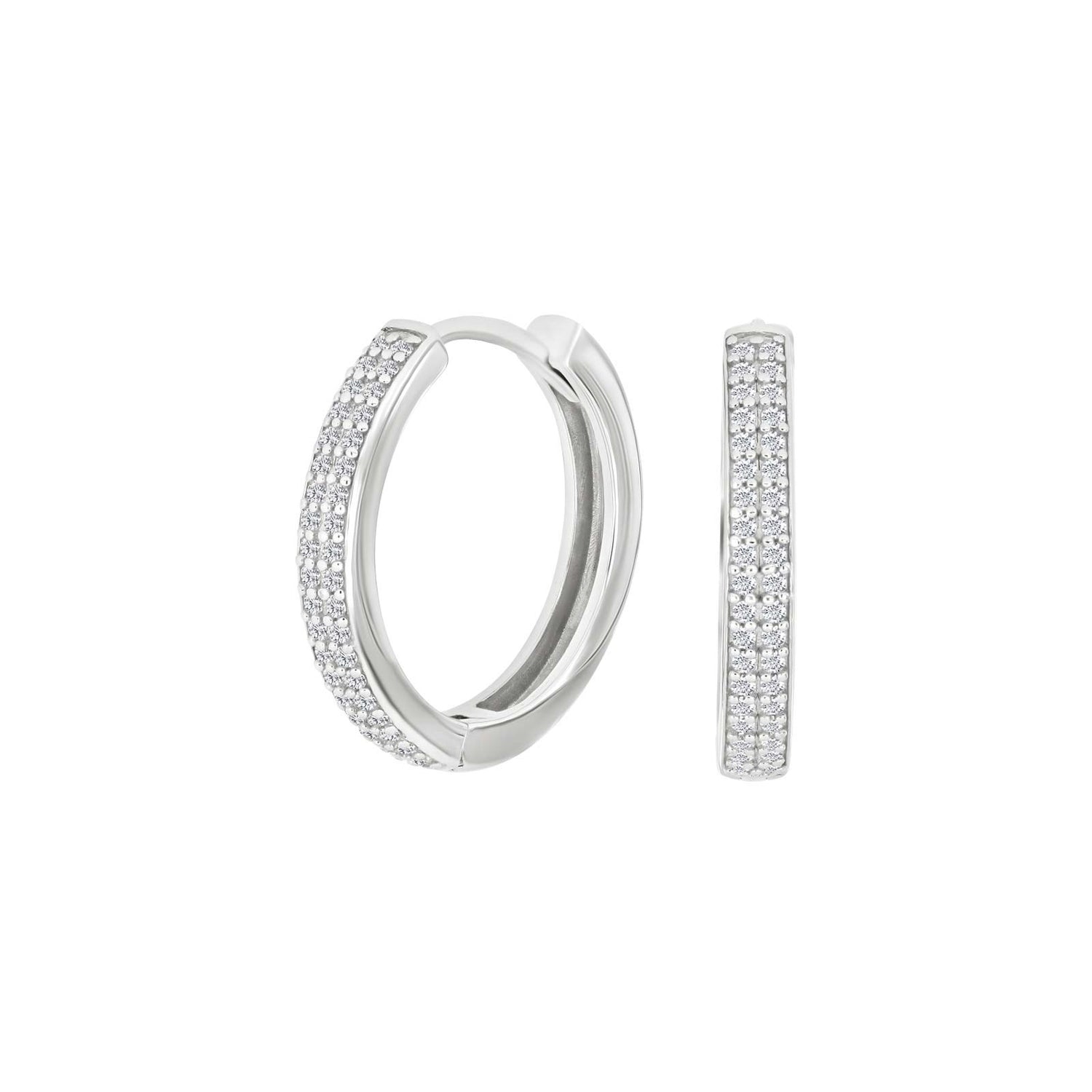Rhod. Silbercreolen m/cz 20mm