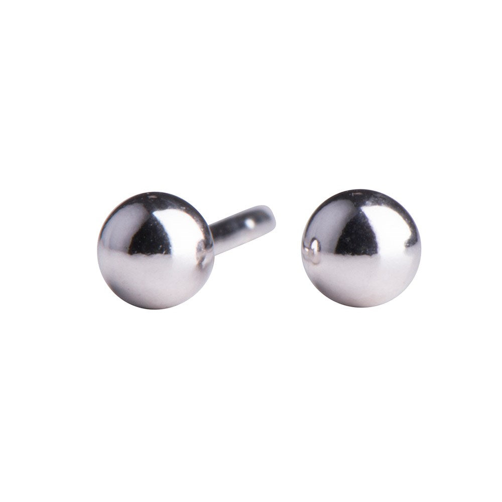 Titanium ear studs 2mm ball