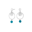 Silver earring JOY52 AB