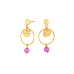 Silver earring JOY52 LQ