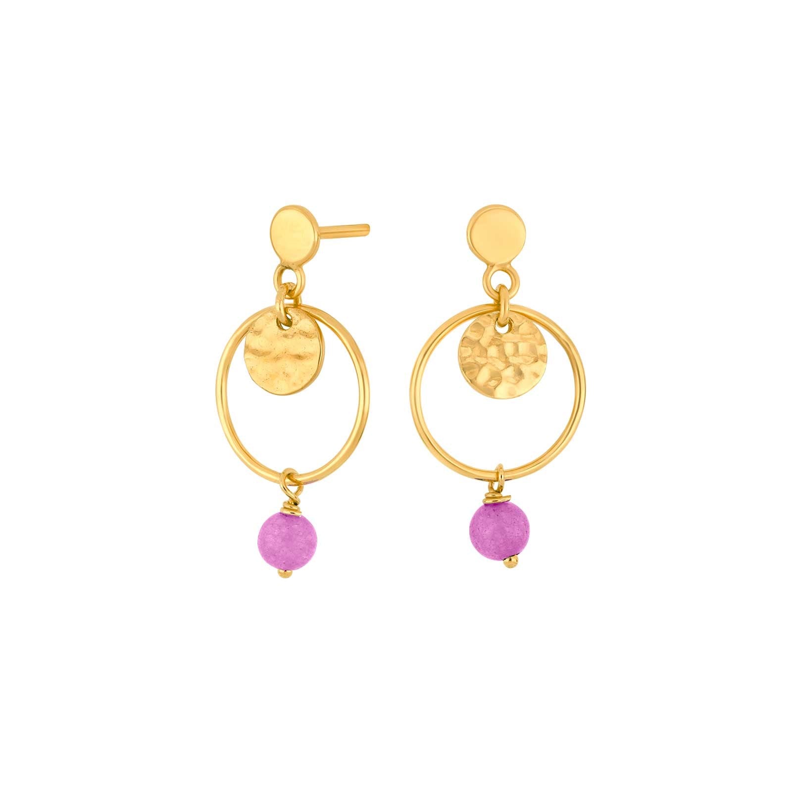 Silver earring JOY52 LQ