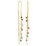 Gold-plated ear pendant ENJOY52