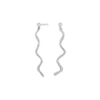 Silver earring FUN52