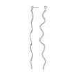 Silver earring FUN52
