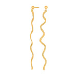 Silver earring FUN52