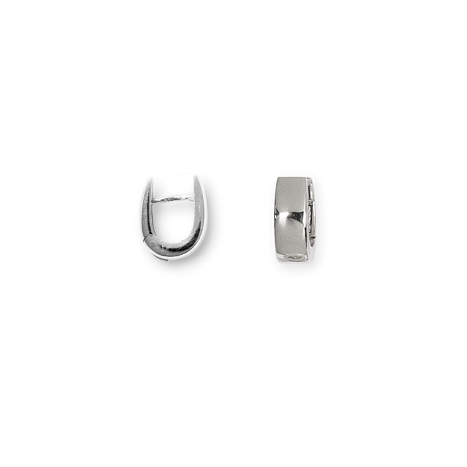 System-Creolen Julia 12x4,5mm - Rosévergoldet